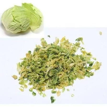 Dehydrated Cabbage Cubes
