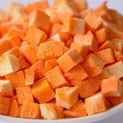 Dehydrated Carrots Cubes